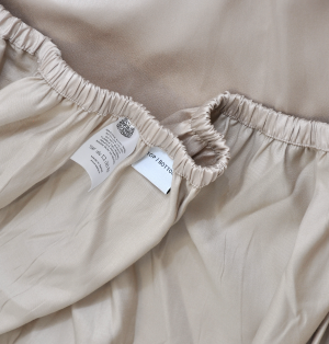 Čaršav sa lastišem TENCEL™ Pamuk  |  Boja Peska