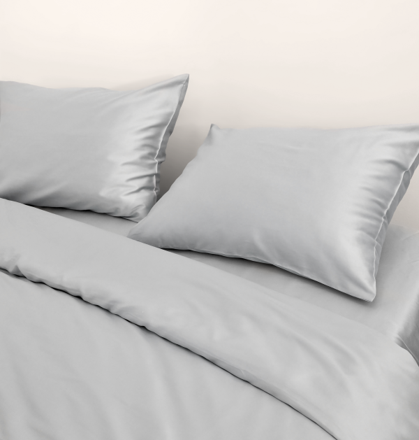 TENCEL™ Pamuk Posteljina Mineral Siva
